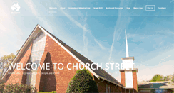 Desktop Screenshot of churchstreetbaptistchurch.com